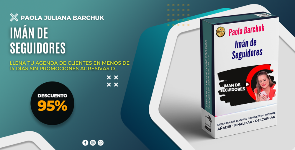 Imán de Seguidores – Paola Juliana Barchuk