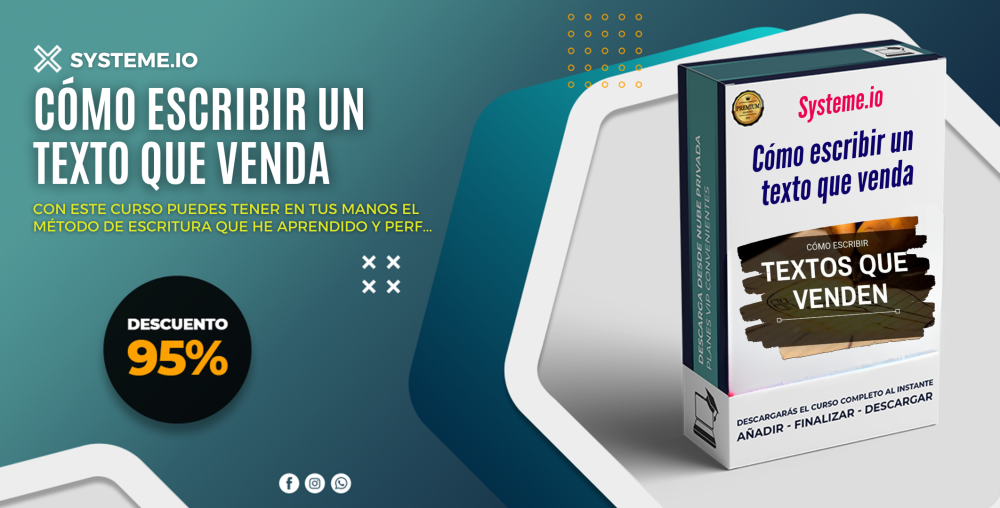 Cómo escribir un texto que venda – Systeme.io