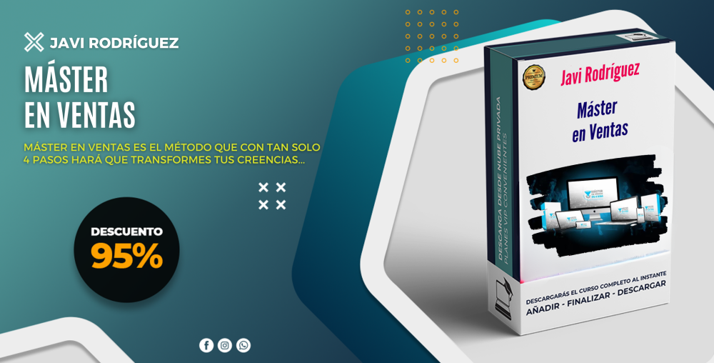 Máster en Ventas – Javi Rodríguez