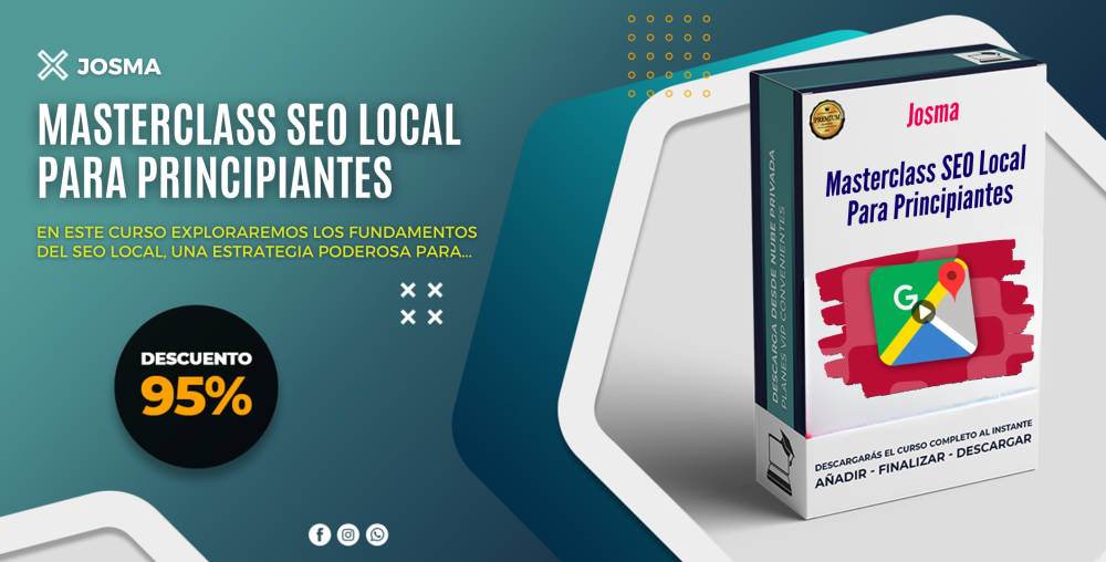 Masterclass SEO Local Para Principiantes – Josma