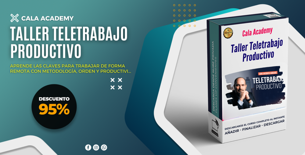 Taller Teletrabajo Productivo – Cala Academy