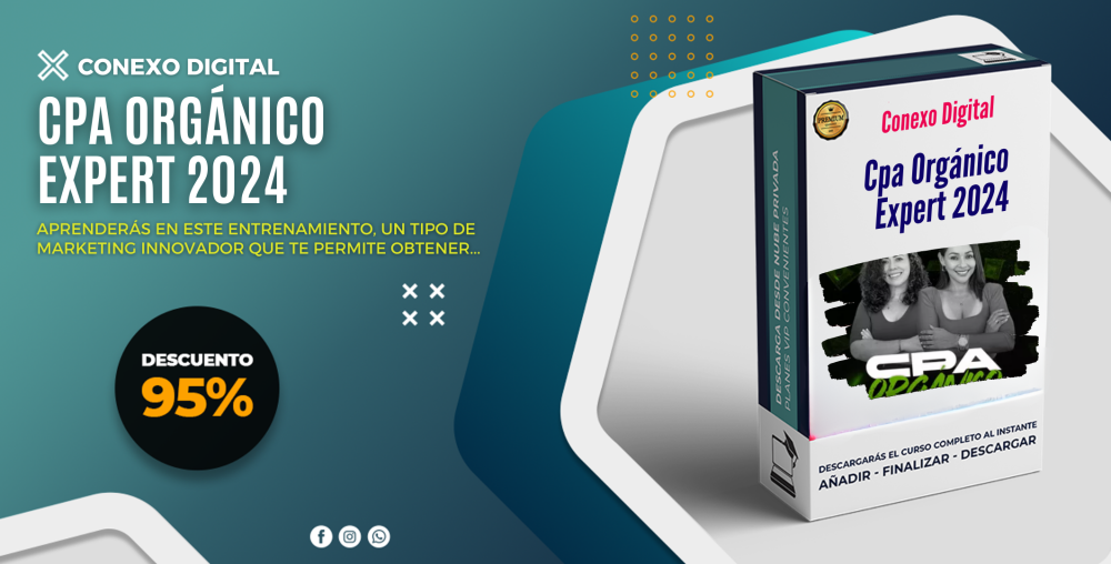 Cpa Orgánico Expert 2024 - Conexo Digital
