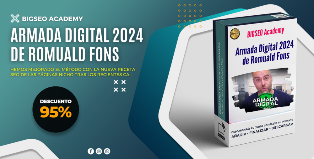 Armada Digital 2024 de Romuald Fons - BIGSEO Academy
