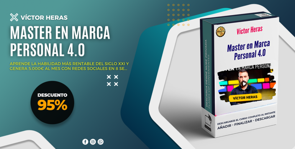 Master en Marca Personal 4.0 - Víctor Heras