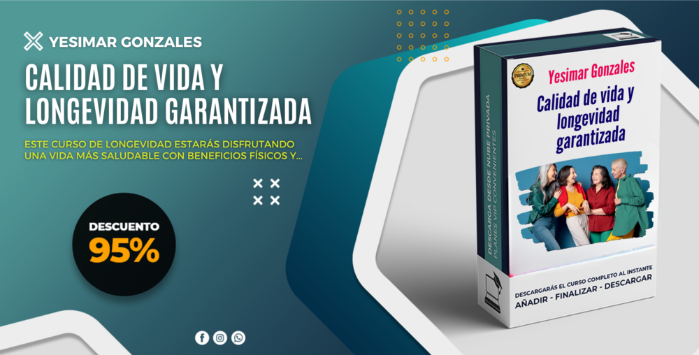 Calidad de vida y longevidad garantizada - Yesimar Gonzales