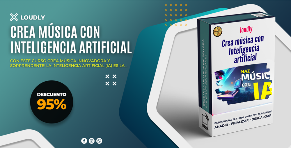 Crea música con Inteligencia artificial - loudly