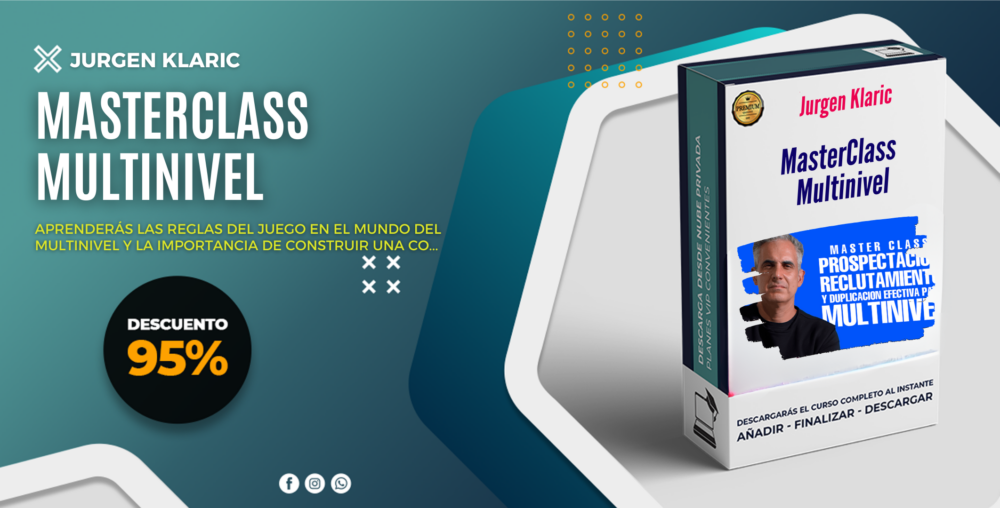 MasterClass Multinivel – Jurgen Klaric