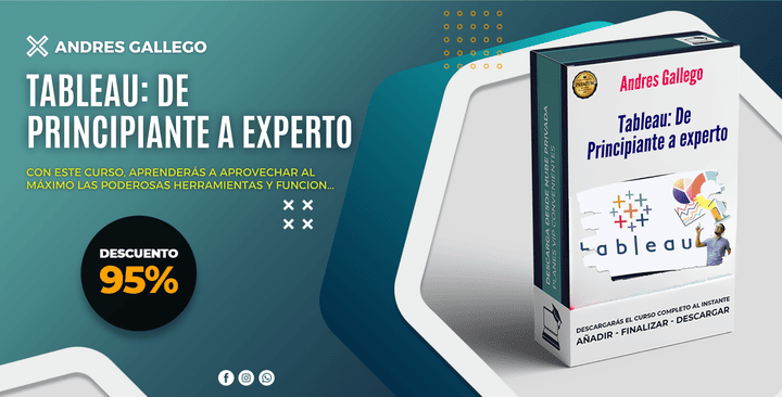 Tableau: De Principiante a experto - Andres Gallego
