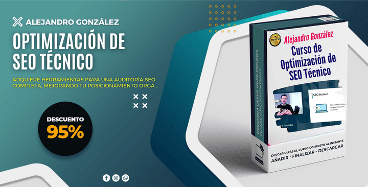 Curso de Optimización de SEO Técnico - Alejandro González