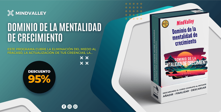 Dominio de la mentalidad de crecimiento Vishen - MindValley